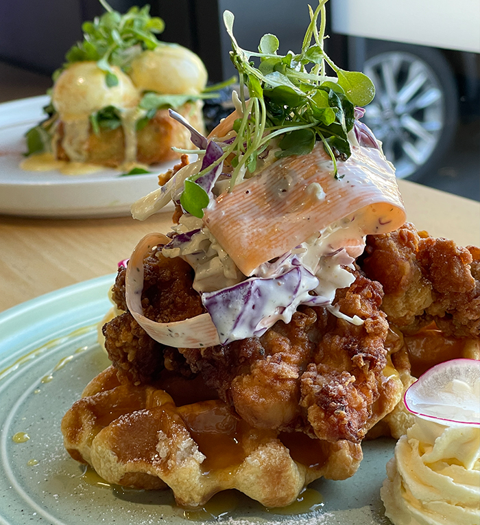 Chilli crab croissant